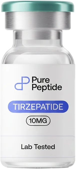 Pure Peptide Tirzepatide 10mg vial